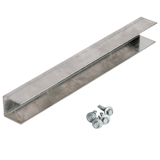 Rubicon rail joiner for aluminium solar strut, c/w screws