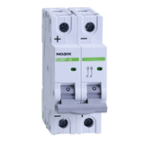 Noark Ex9BP-JX(+) Mini circuit breaker, 2-pole, 500VDC, 6A