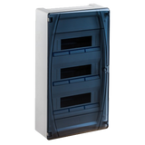 IDE Distribution box, surface mounted, 36 way, neutral + earth bars - Rubicon Installer Portal